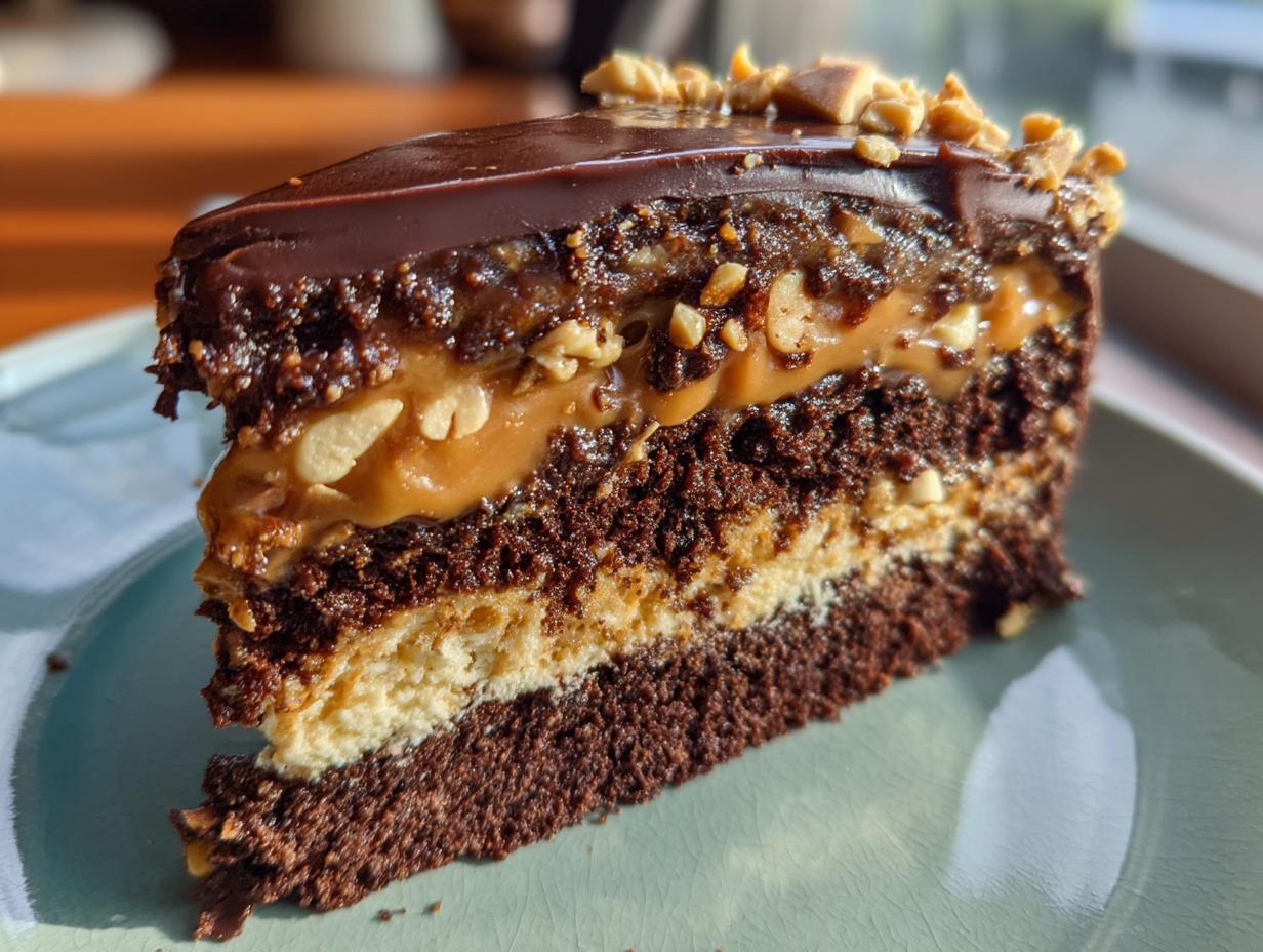 Ciasto Snickers