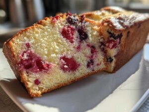 Ciasto ucierane z owocami