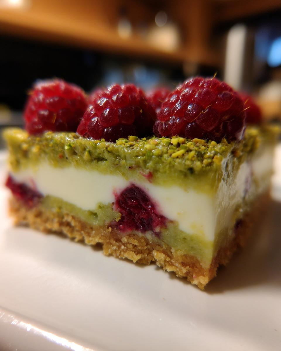 Kostka pistacjowo-malinowa - detail 1
