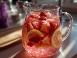 Lemoniada truskawkowa