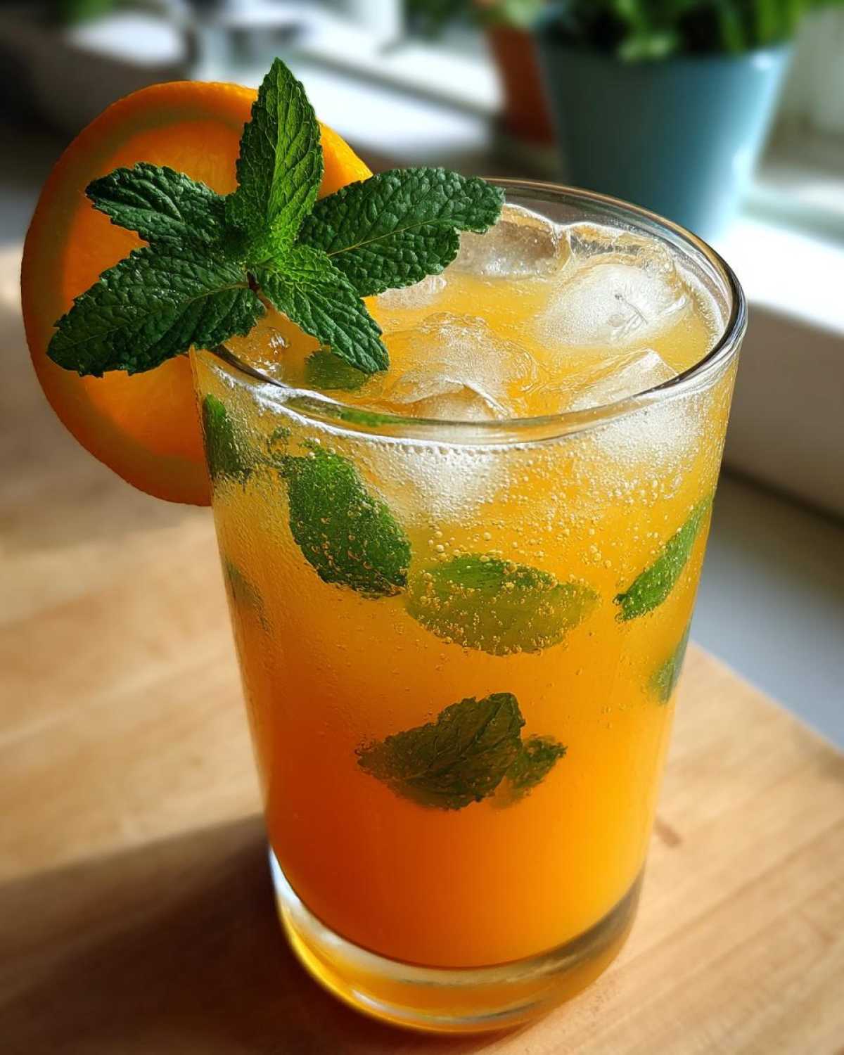 Lemoniada z pomarańczy i mięty - detail 1