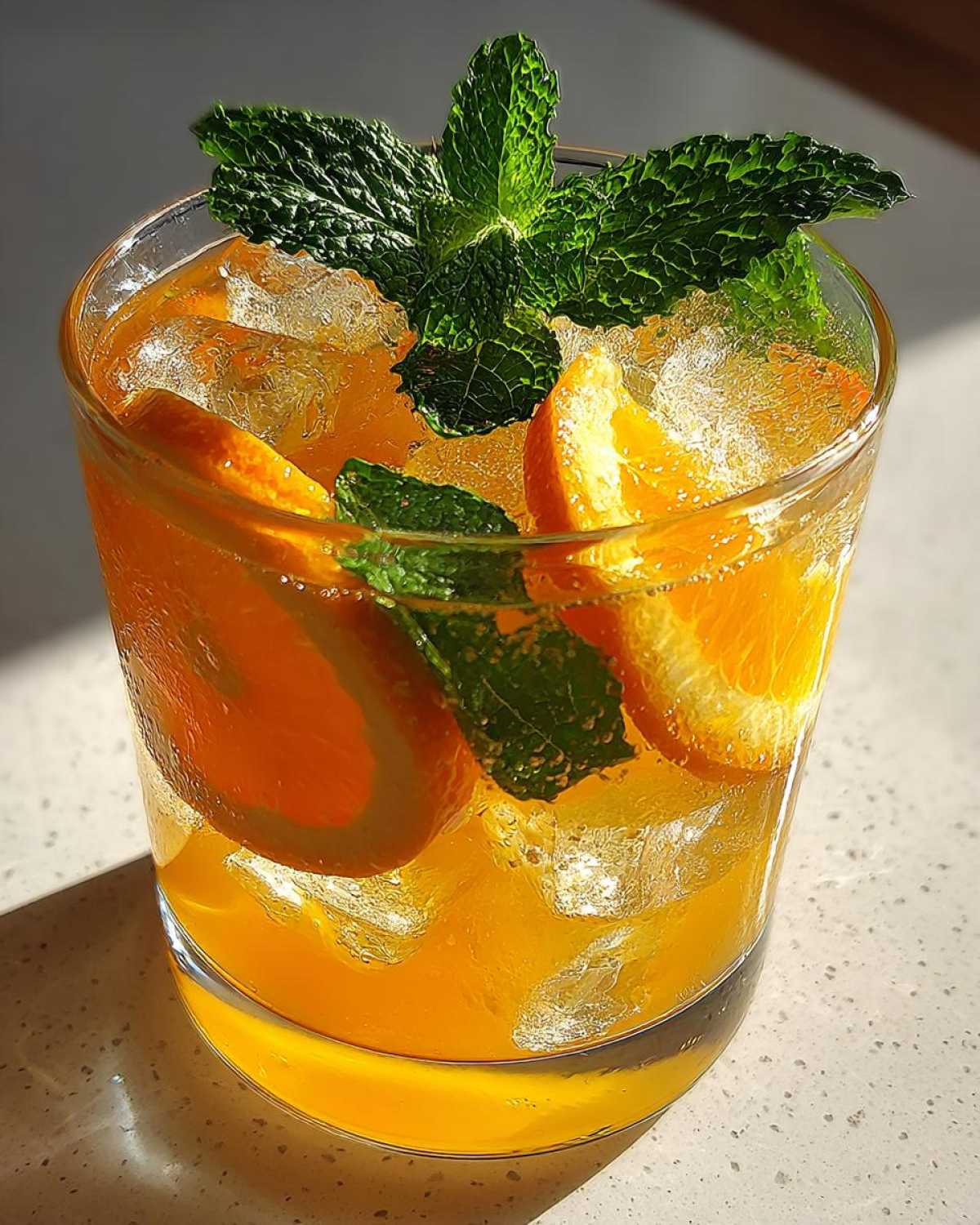 Lemoniada z pomarańczy i mięty - detail 2