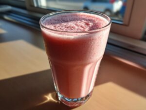 Milkshake truskawkowy