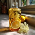 Przepis na syrop z kwiatów czarnego bzu z cytryną i imbirem