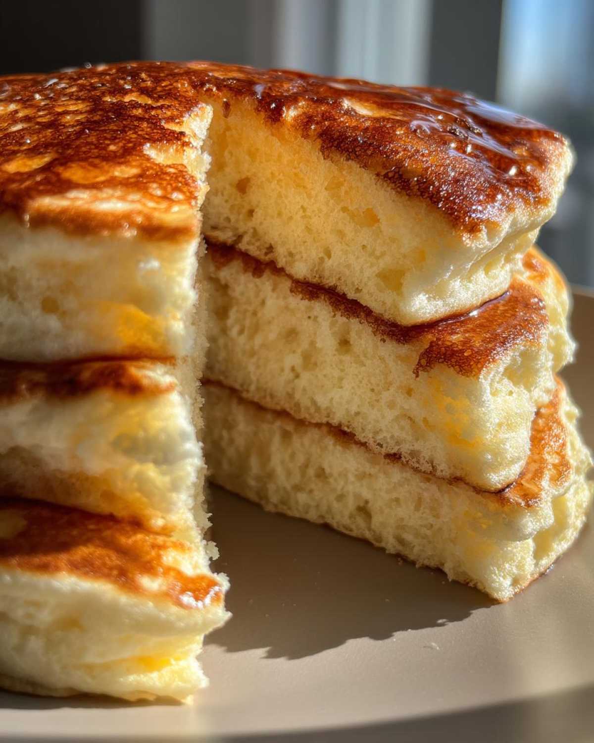 Puszyste japońskie pancakes - detail 2