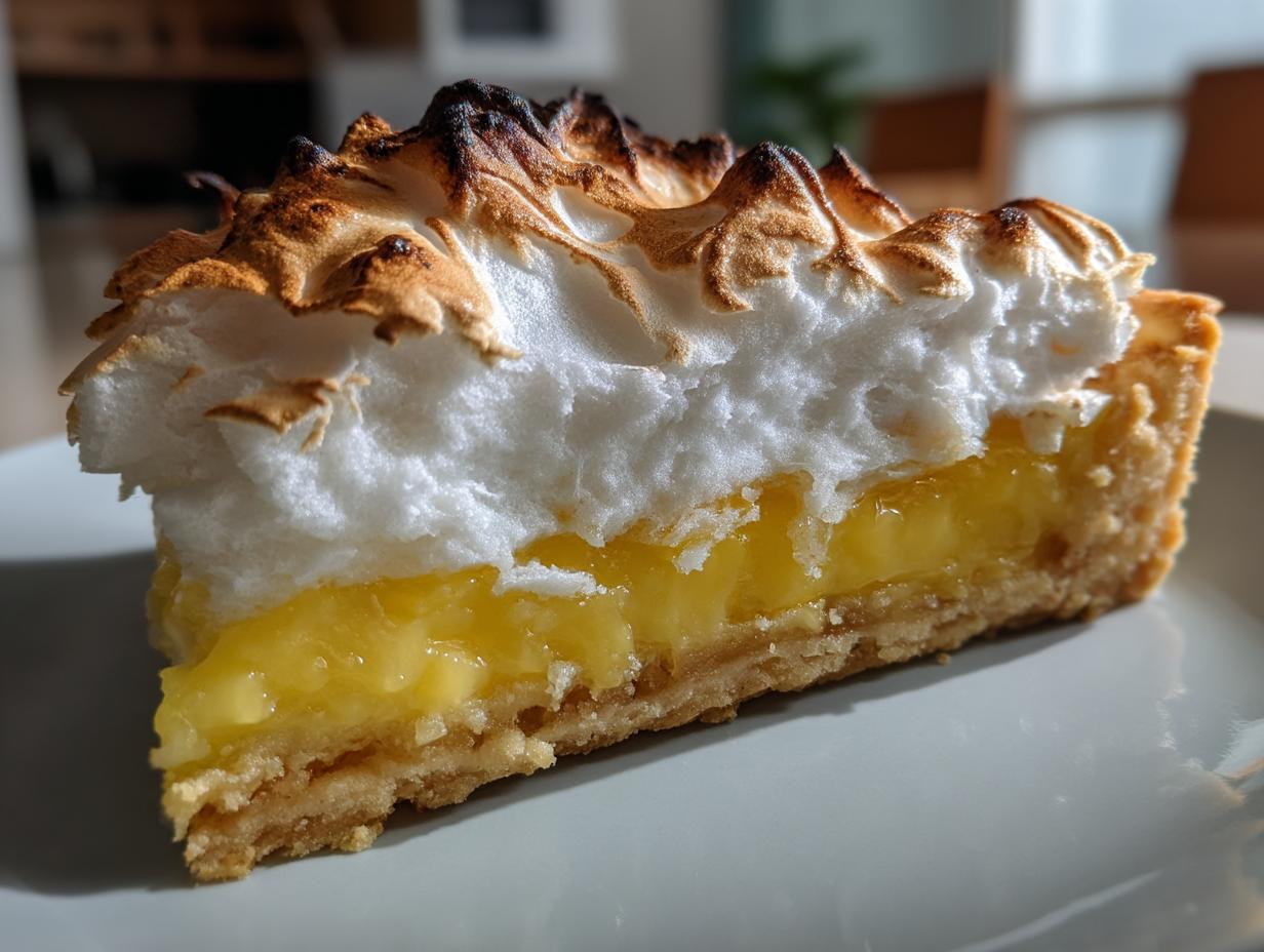Tarta cytrynowa z bezą