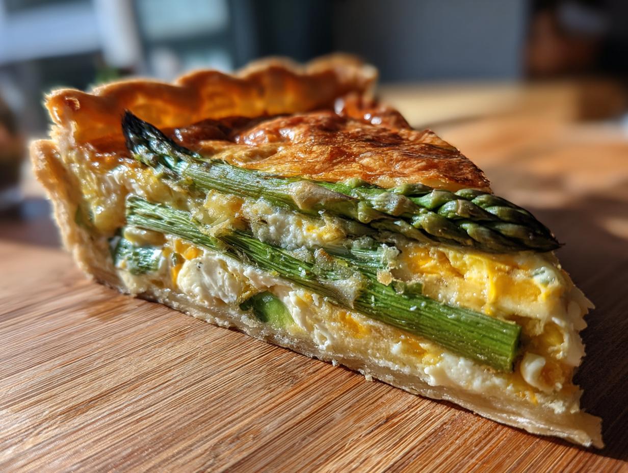 Tarta ze szparagami