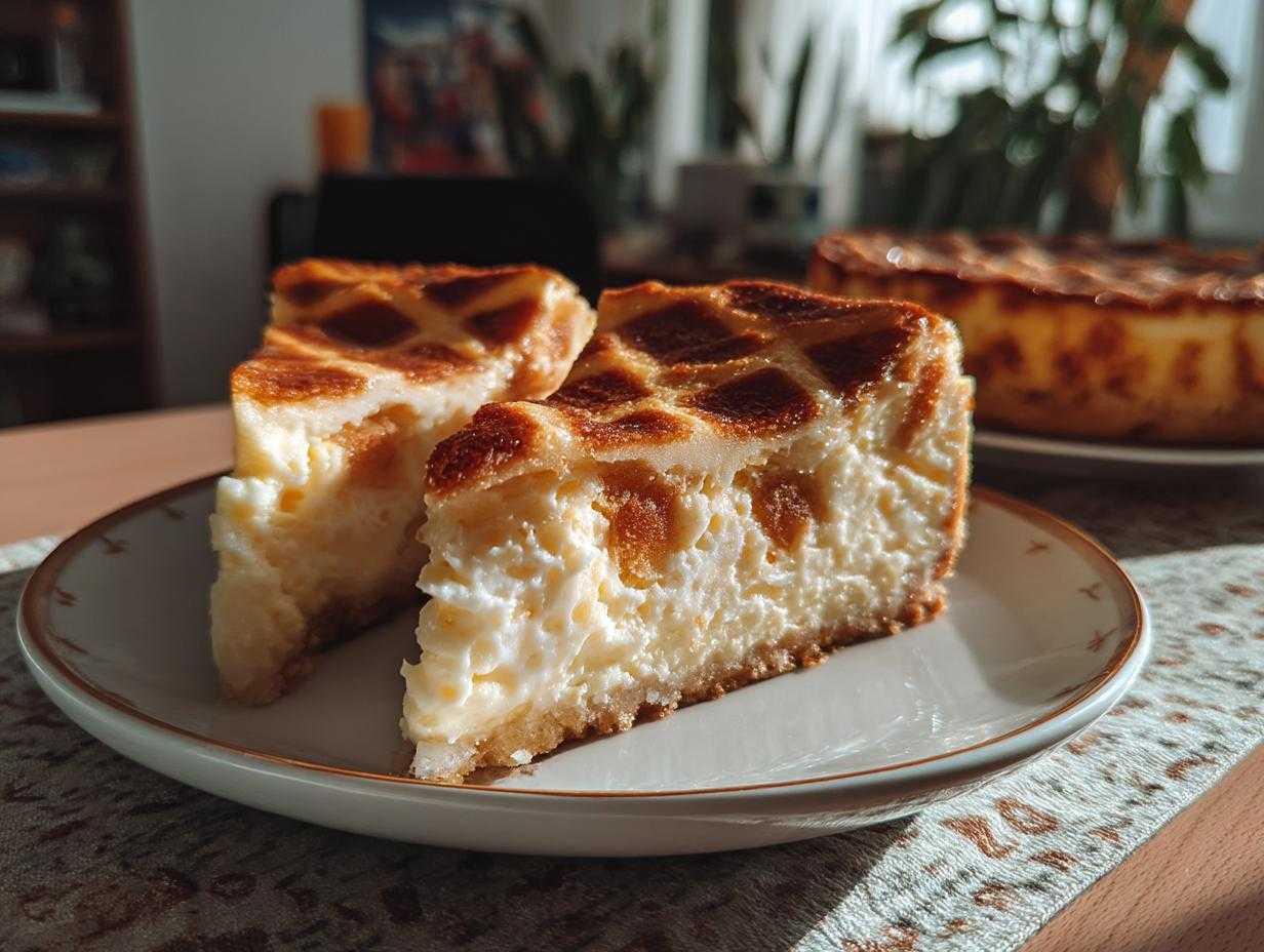 Tradycyjny sernik krakowski