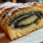 makowiec zawijany drożdżowy