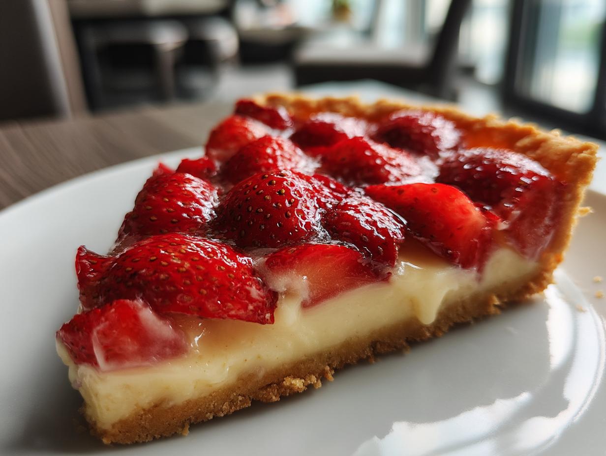 tarta z truskawkami
