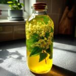 SYROP Z KWIATÓW BZU Z MIĘTĄ