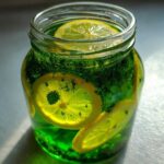 SYROP Z MIĘTY Z CYTRYNĄ
