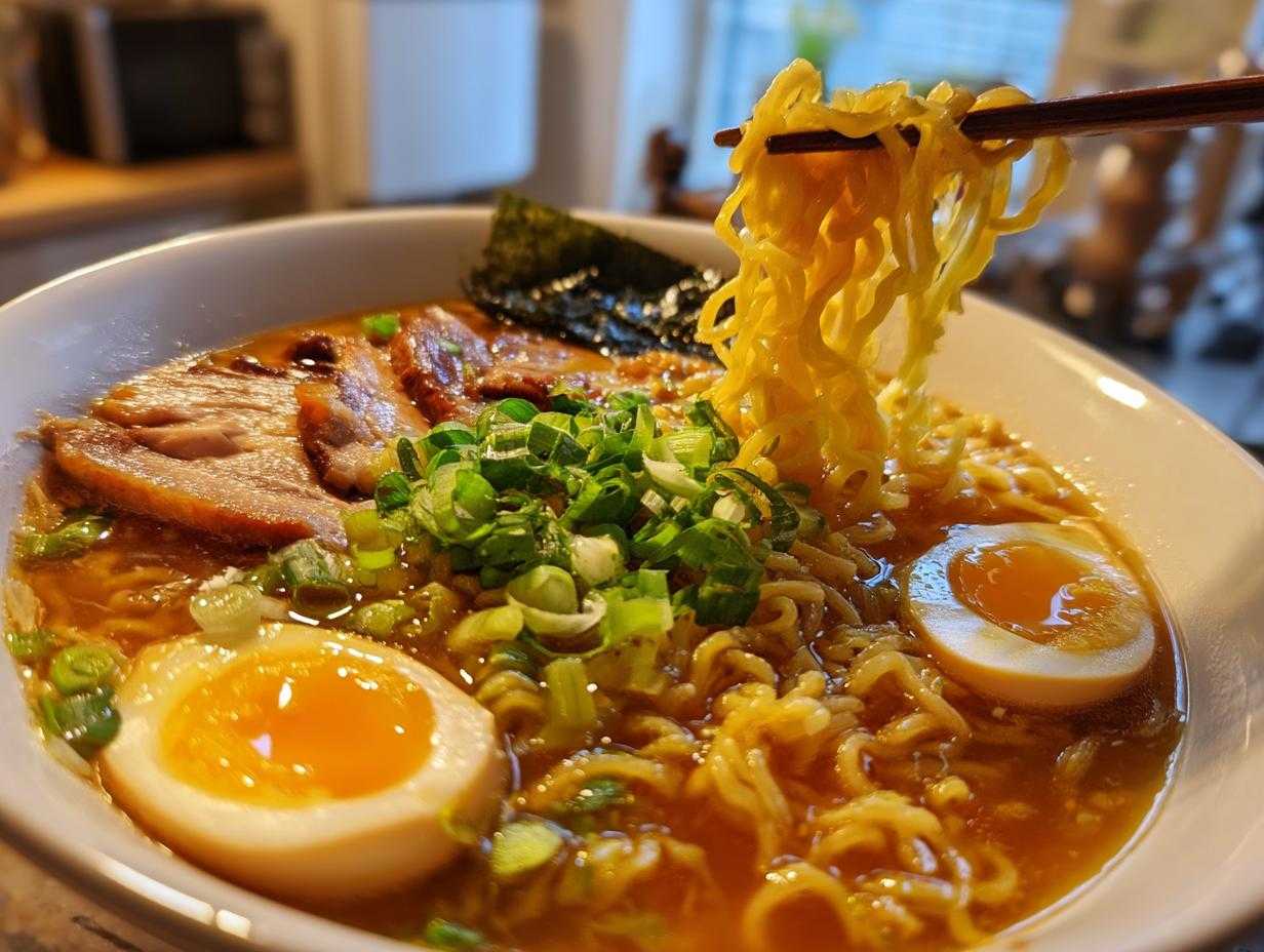 Ramen domowy - Featured