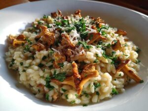 Risotto z kurkami - Featured