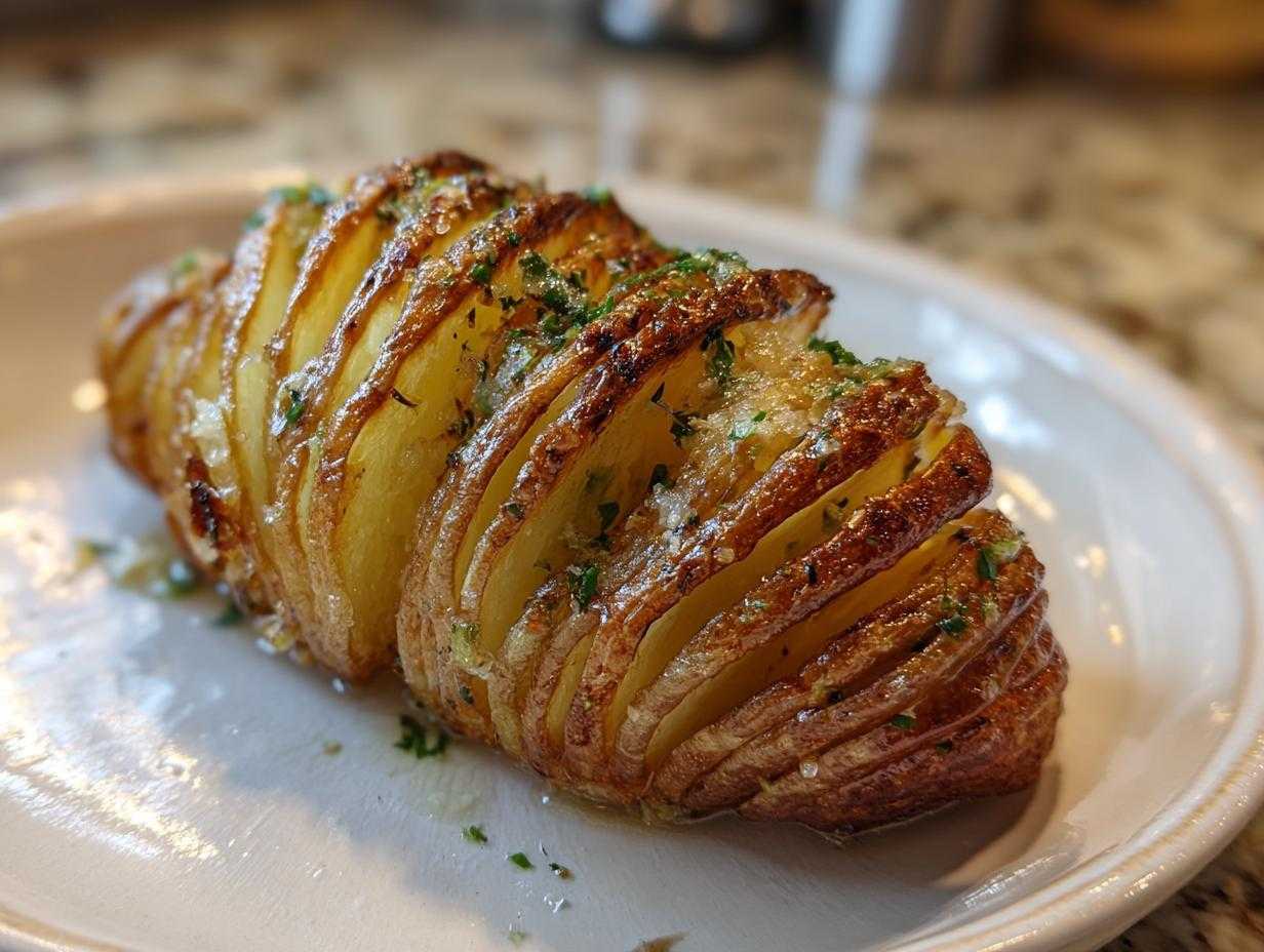 Ziemniaki Hasselback - Featured