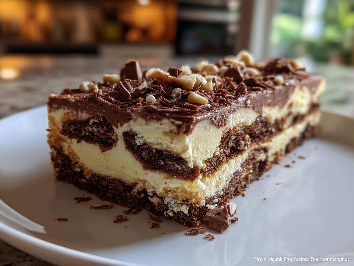 ciasto kinder bueno bez pieczenia - Featured