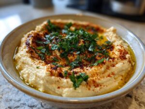 hummus domowy - Featured