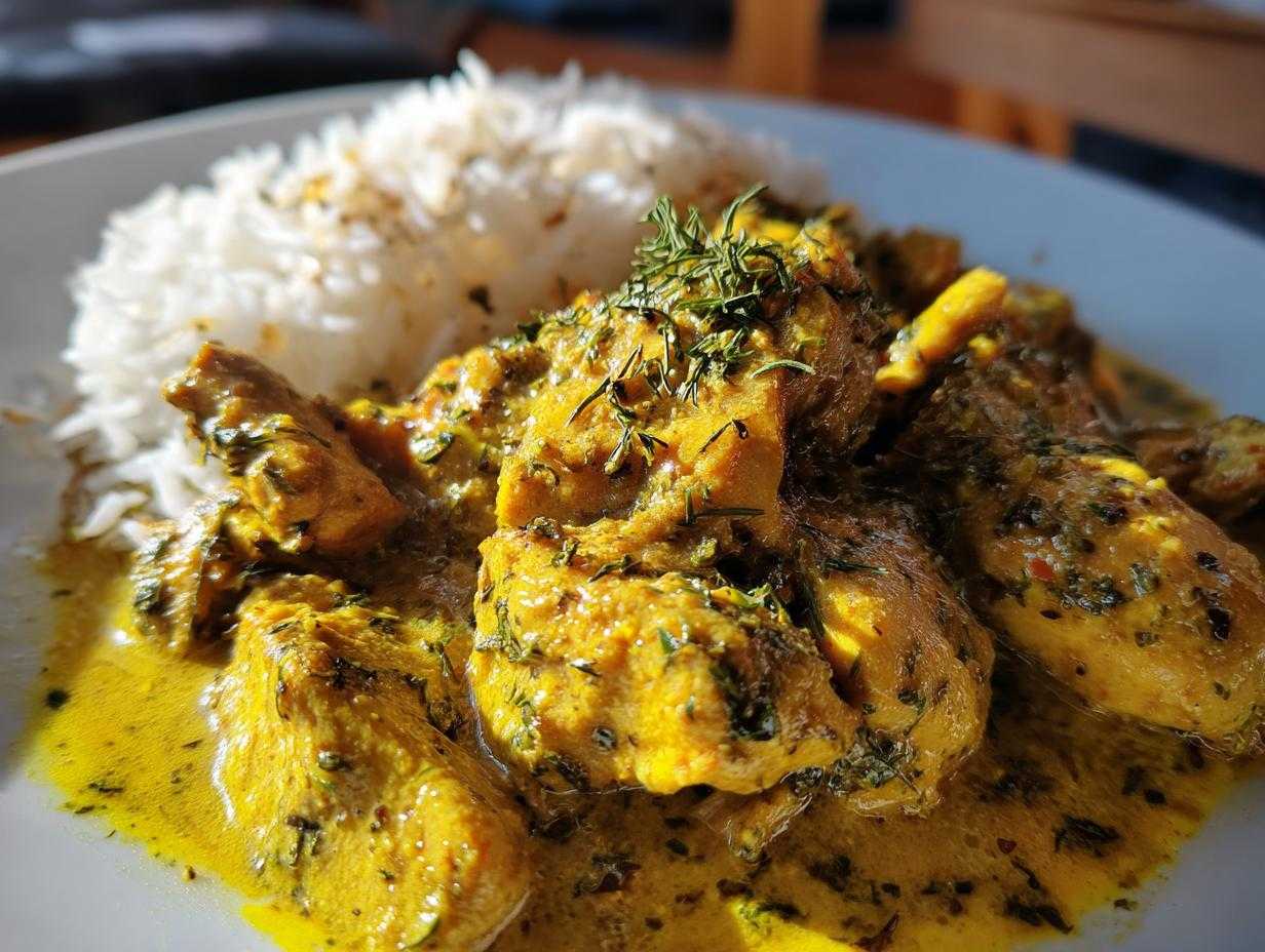 kurczak curry - Featured