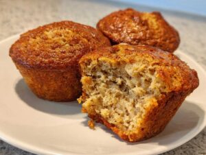 muffinki bananowe - Featured