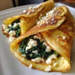 naleśniki szpinak feta - Tasty