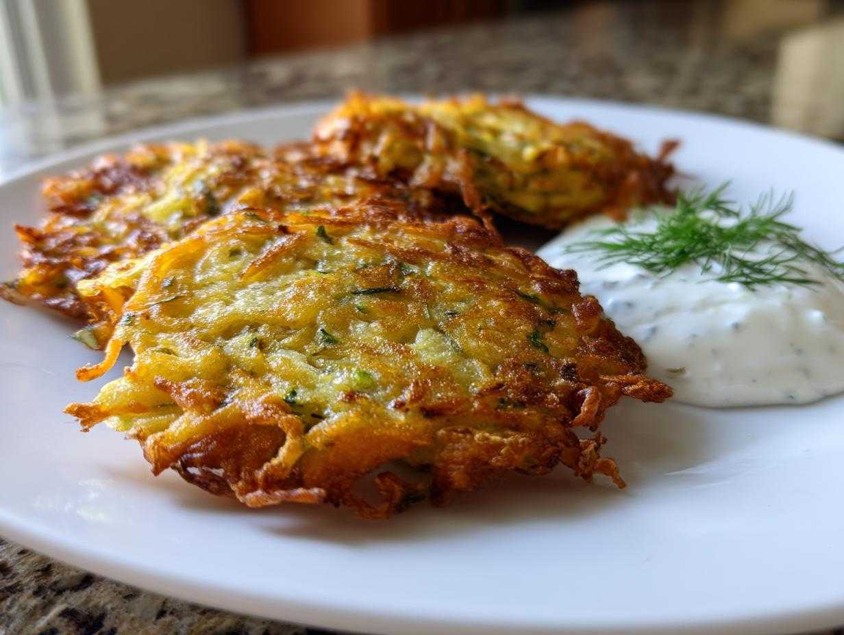 placuszki z cukinii i marchewki - Featured