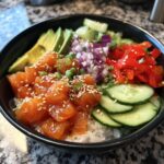 poke bowl z łososiem - Tasty