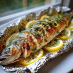 pstrąg z grilla w folii - Tasty