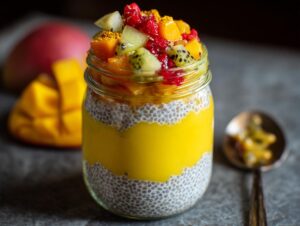 pudding chia mango - Featured