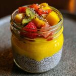 pudding chia mango - Tasty