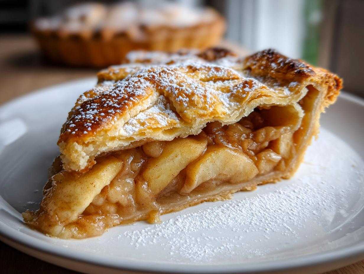 szarlotka na kruchym ciescie - Featured
